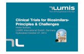 Clinical Trials for Biosimilars- Principles & Challenges