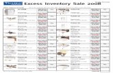 Excess Inventory Sale 2008 Quote - qa.myhubbell.com