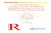 The Health Systems Responsiveness Analytical Guidelines ...
