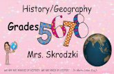 History/Geography Mrs. Skrodzki