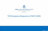 TCE Emergency Response to FIGHT COVID