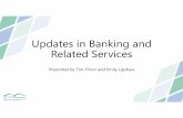Updates in Banking and Related Services