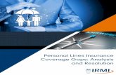 Personal Lines Insurance Coverage Gaps: Analysis and ...