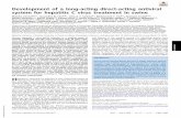 Development of a long-acting direct-acting antiviral ...