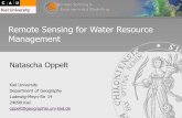 Remote Sensing for Water Resource Management