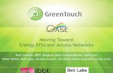Moving Toward Energy Efficient Access Networks