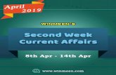 Current Affairs 8th Apr 2019 - winmeen.com