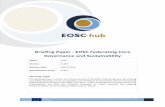 Briefing Paper - EOSC Federating Core Governance and ...