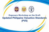 Exposure Workshop on the Draft Updated Philippine ...