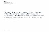 The Non-Domestic Private Rented Sector Minimum Energy ...