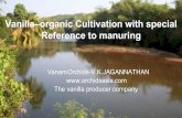 Vanilla–organic Cultivation with special Reference to manuring