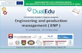 Curriculum master‘s degree program Engineering and ...