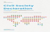 Civil Society Declaration - United Nations