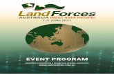 EVENT PROGRAM - LAND FORCES