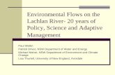 Environmental Flows on the Lachlan River- 20 years of ...