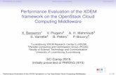 Performance Evaluation of the XDEM framework on the ...