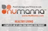 NuManna - Food Storage You'll Love To Eat