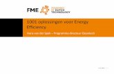 1001 oplossingen voor Energy Efficiency - ECN