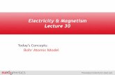 Electricity & Magnetism Lecture 30