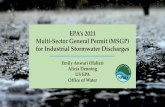 EPA's 2021 Multi-Sector General Permit (MSGP) for ...