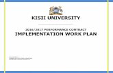 2016/2017 PERFORMANCE CONTRACT IMPLEMENTATION …