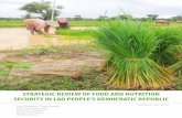 Strategic Review ofFood and Nutrition Security in Lao ...