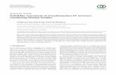 Research Article Reliability Assessment of Transformerless ...