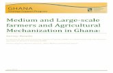 Medium and Large-scale farmers and Agricultural ...