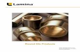 Round Die Products - Dayton Lamina