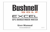 User Manual Excel GPS Watch Models 368750 368751 368752 ...