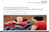 The Specialised Supported Living Service