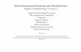 Electromechanical Systems and Mechatronics Signal ...