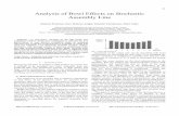 34 Analysis of Bowl Effects on Stochastic Assembly Line
