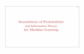 Foundations of Probabilities