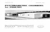 PSYCHROMETRIC CHAMBERS for POULTRY
