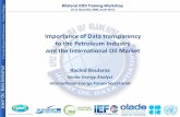 Importance of Data transparency to the Petroleum Industry ...