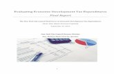 Evaluating Economic Development Tax Expenditures Final Report