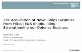 The Acquisition of Naval Ships Business
