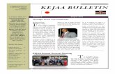 A PUBLICATION OF THE KENYA-JAPAN KEJAA BULLETIN ALUMNI