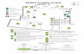 BERRY FLOOR GUIDE The Green LEVEL 1