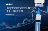 Biopharmaceutical deal trends