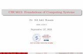 CHC4013: Foundations of Computing Systems