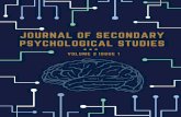 Journal of secondary psychology studies