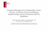 Surgical Management of Metastatic Colon Cancer: analysis ...