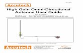High Gain Omni-Directional Antenna User Guide