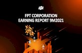 FPT CORPORATION EARNING REPORT 9M2021