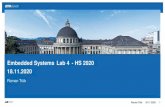 Embedded Systems Lab 4 - HS 2020 18.11