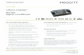 IPC707 signal conditioner data sheet - Vibro-meter Catalogue