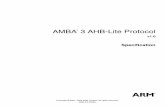 AMBA 3 AHB-Lite Protocol Specification