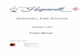 Volume 1 of 3 Project Manual - Hopewell, Virginia